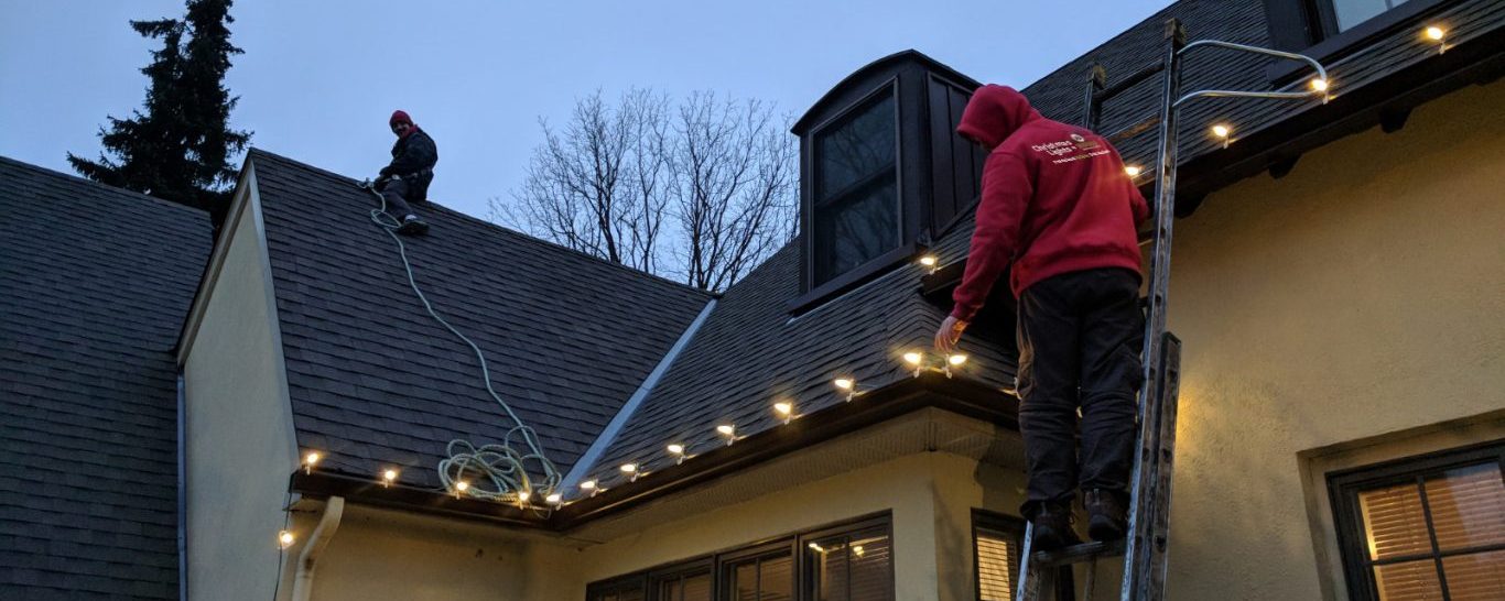 ChristmasLightsRoofInstallation